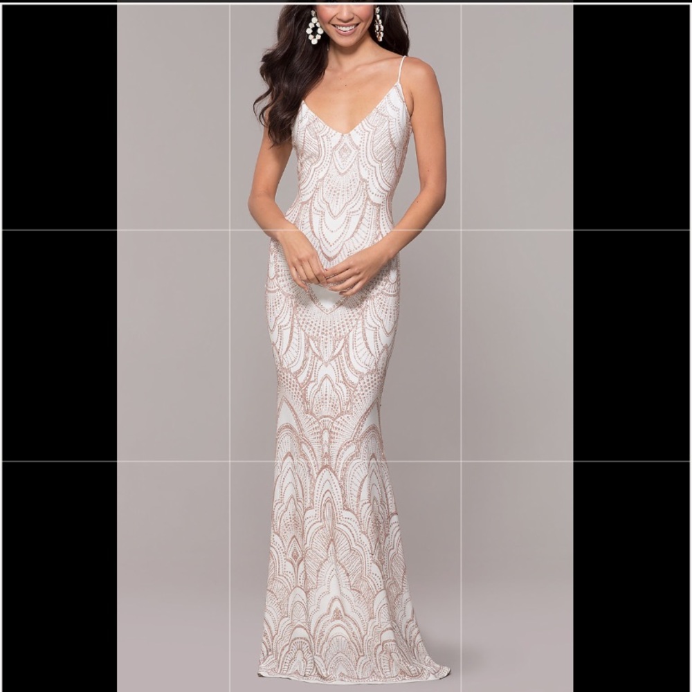 Open Back Prom Dress